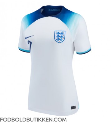 England Jack Grealish #7 Hjemmebanetrøje Dame VM 2022 Kortærmet